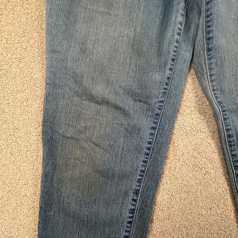 No Boundaries Women Blue High Rise Mom Jeans Size 9 Medium Wash Stretch Denim - Picture 4 of 8